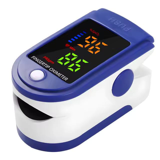 🫀OXIMETRO DE PULSO DIGITAL MIDE OXIGENO Y FRECUENCIA CARDIACA + ENVÍO GRATIS 📦