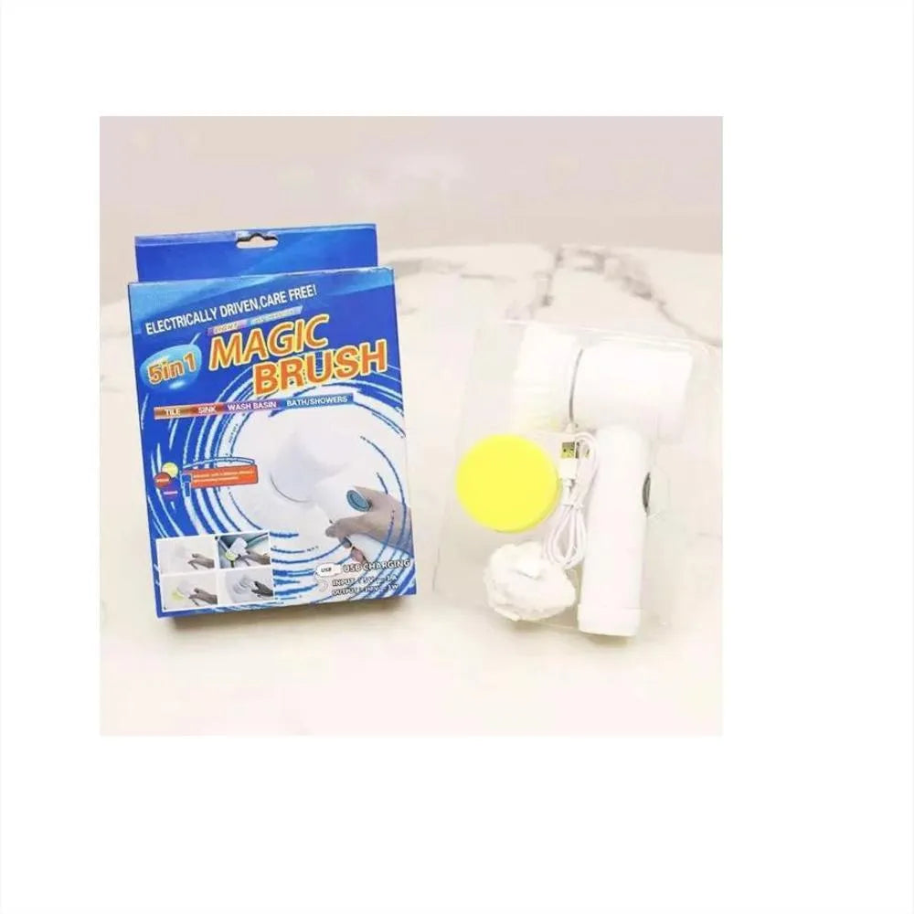 CEPILLO ELÉCTRICO LIMPIEZA 5 en 1 RECARGABLE 🫧