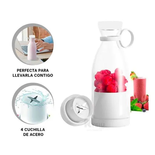 🥤 Mezcla Exprés – LICUADORA portátil inalámbrica + ENVÍO GRATIS