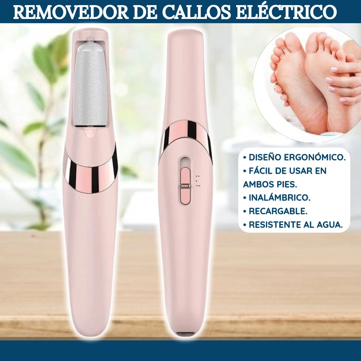 🦶 REMOVEDOR DE CALLO PROFESIONAL + ENVÍO GRATIS