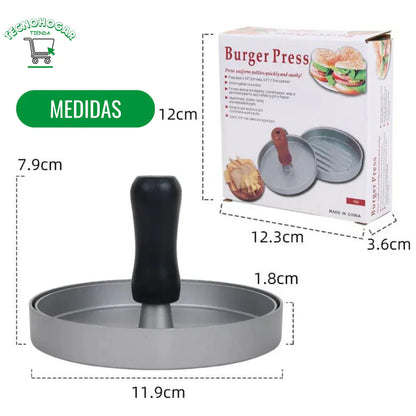 🍔 MOLDE PARA HAMBURGUESAS + ENVÍO GRATIS 🚚