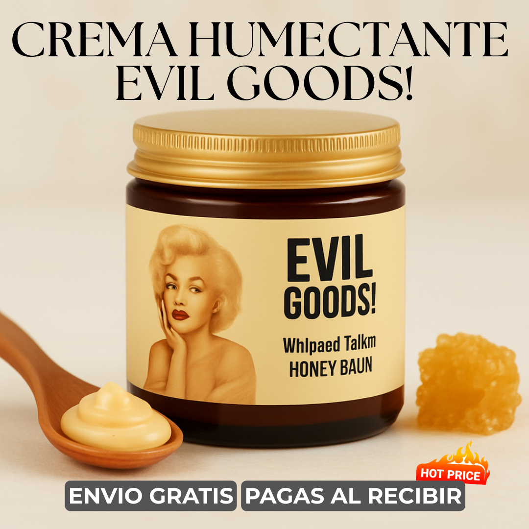🧴 Crema Humectante de Sebo de Res Evil Good + ENVÍO GRATIS