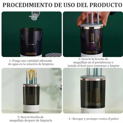 🌀 BROCHAS IMPECABLES – máquina limpiadora portátil eléctrica automática + ENVÍO GRATIS