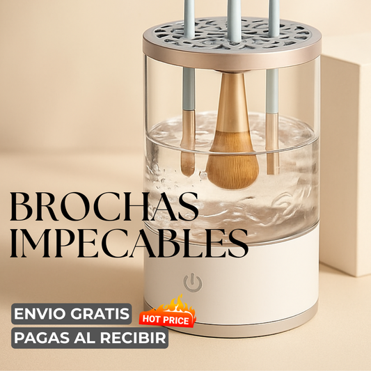 🌀 BROCHAS IMPECABLES – máquina limpiadora portátil eléctrica automática + ENVÍO GRATIS