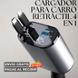 ⚡ CARGADOR RETRÁCTIL 4 EN 1 + ENVÍO GRATIS