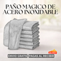 🧽 PAÑO MÁGICO DE ACERO INOXIDABLE REUTILIZABLE + ENVÍO GRATIS 🚚