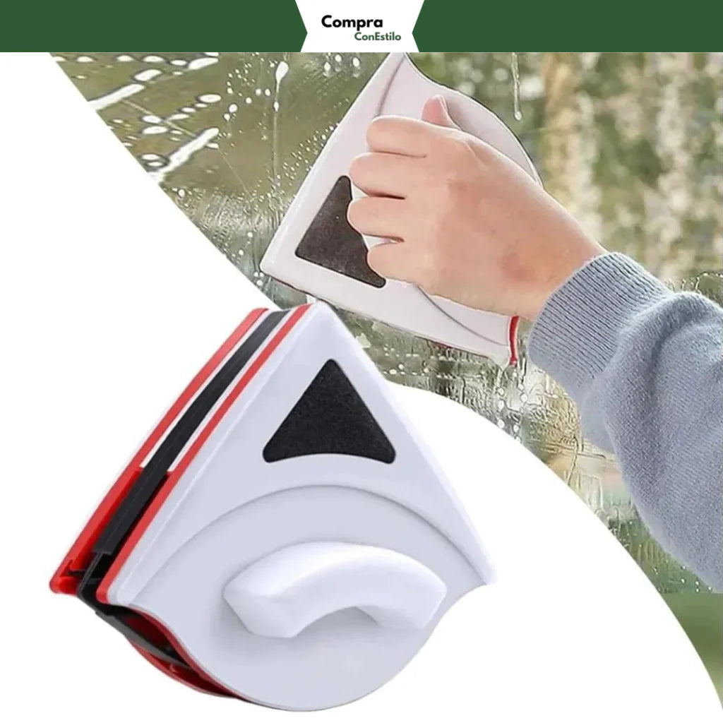 🧽 Limpia Vidrios Magnetico + ENVÍO GRATIS