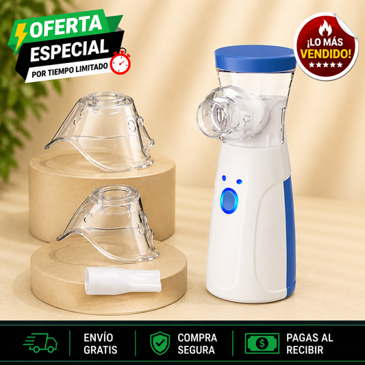 💨 Nebulizador y Atomizador Portátil para Niños y Adultos + ENVIO GRATIS 🚚