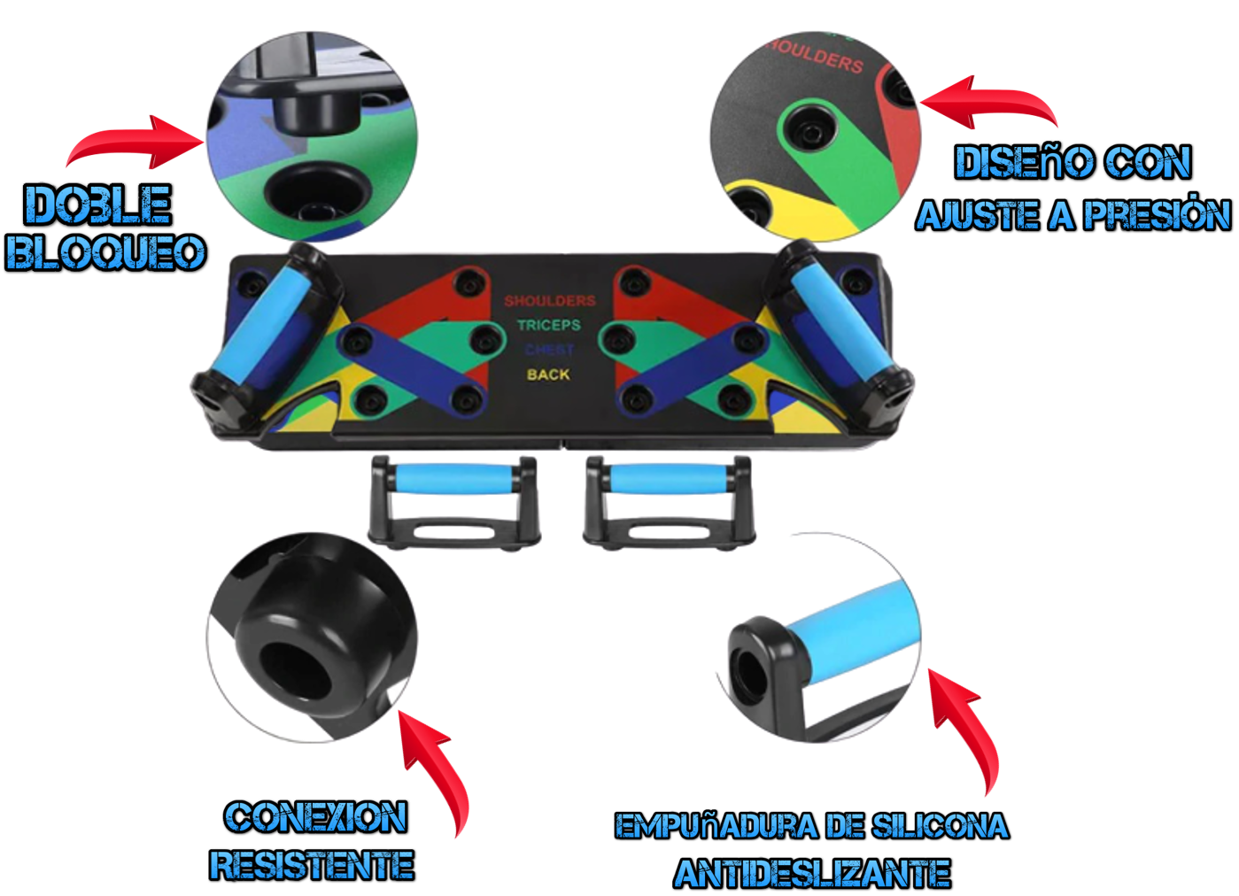 💪 TABLA PUSH UP + ENVIO GRATIS