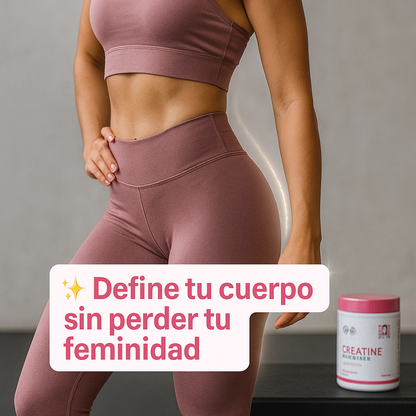 ⚡️Creatina Monohidratada - Woman Power – Rendimiento Total – Aumenta tu fuerza y definición sin perder feminidad + ENVIO GRATIS🚚