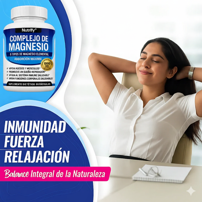 💪✨ Magnesio Complex™ — 8 Tipos de Magnesio en 1 💊⚡+ ENVIO GRATIS 🚚