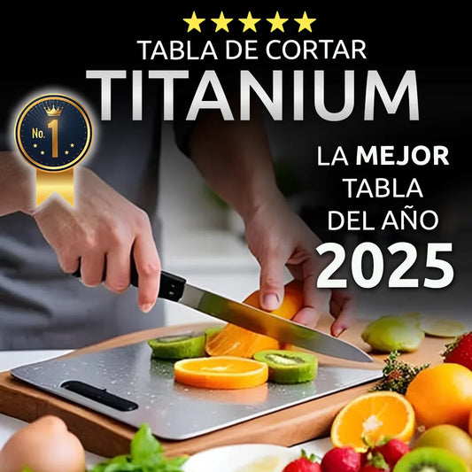Titanio Puro™ - Tabla de Cortar de Titanio