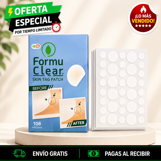 😳 2X1 FORMUCLEAR - ELIMINA VERRUGAS SIN DOLOR Y SEGURO + ENVIO GRATIS🚚