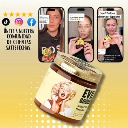 EVIL GOODS Bálsamo Batido de Sebastes de Res y Miel+ENVIO GRATIS