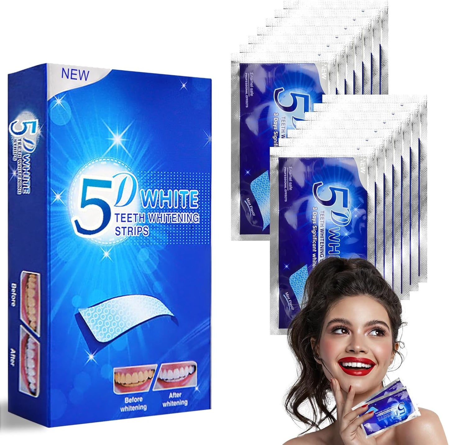🦷 CINTA BLANQUEADORA DENTAL-PAGA 1 LLEVA 2 + ENVIO GRATIS 🚚