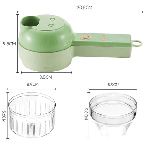 PicaTodo 4 en 1 Cortador de Alimentos Multifuncional