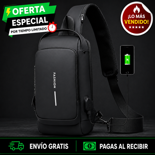🎒 Mochila Antirrobo Premium + ENVIO GRATIS 🚚