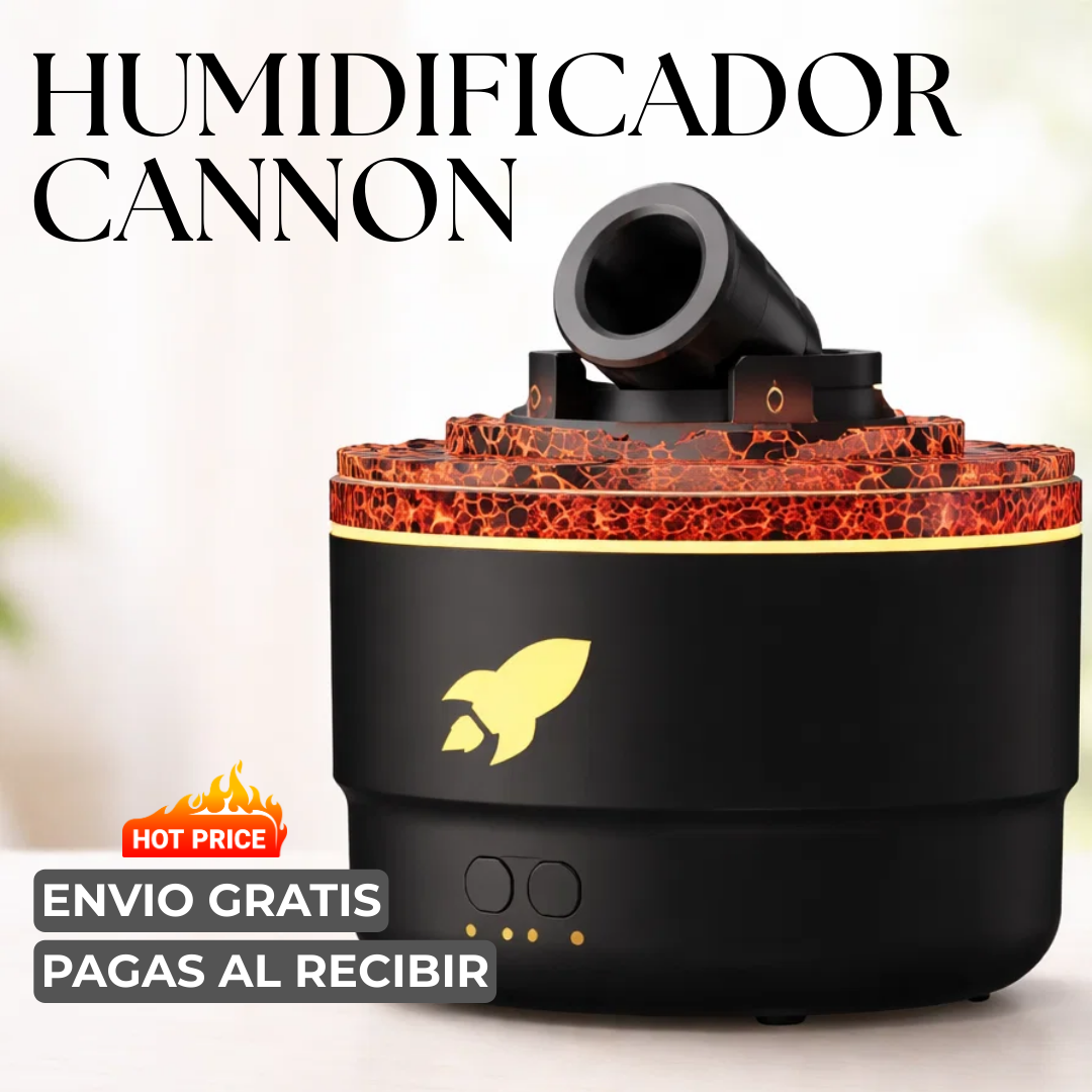 🔥 Humidificador Cannon Blast Aroma