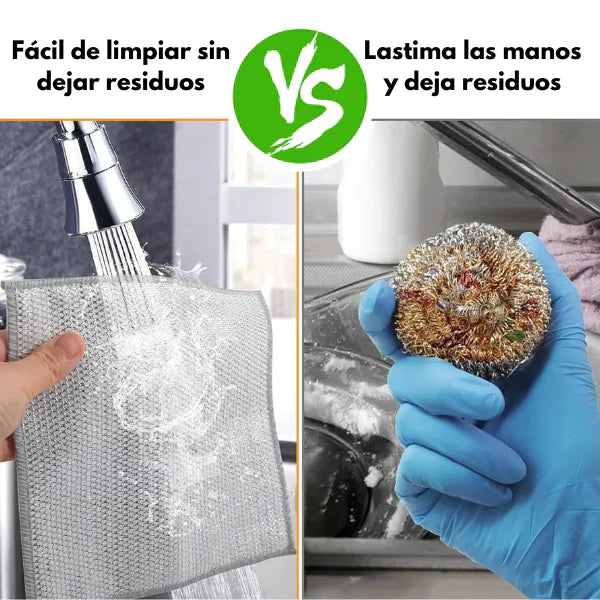 Oferta Kit 6 Paños de Limpieza KleenMax Indestructibles + Envio Gratis