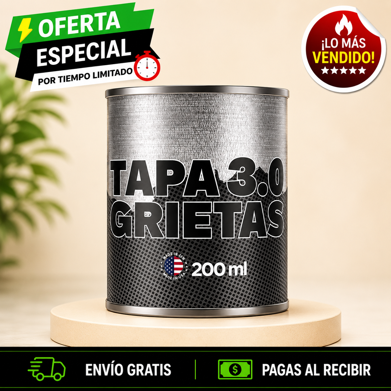 🏠 ADIOS GRIETAS+ENVIO GRATIS